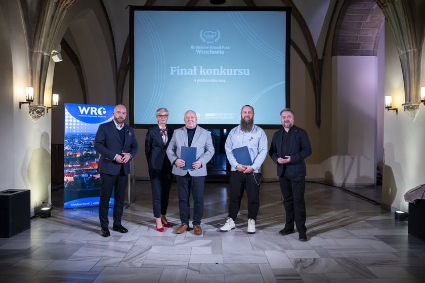 Uroczystość wręczenia nagród - Kulinarne Grand Prix Wrocławia
